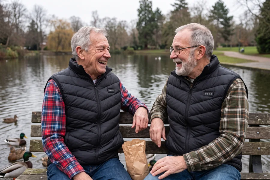 Forum post about heated vests