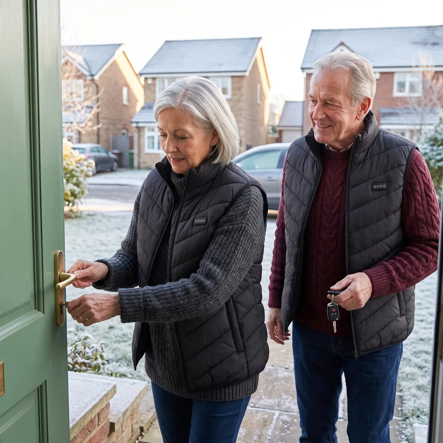 Warm People in a Cooler House
